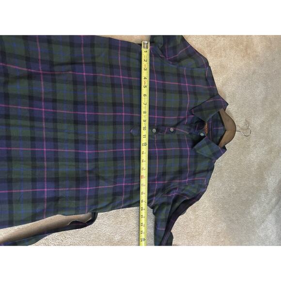 Women’s Flyshacker plaid Flannel shirt dress size L - Picture 8 of 8